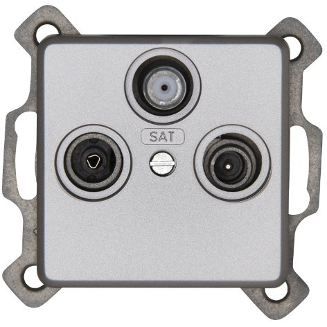 Kopp 917120084 Milano Antennensteckdose TV/RF/SAT