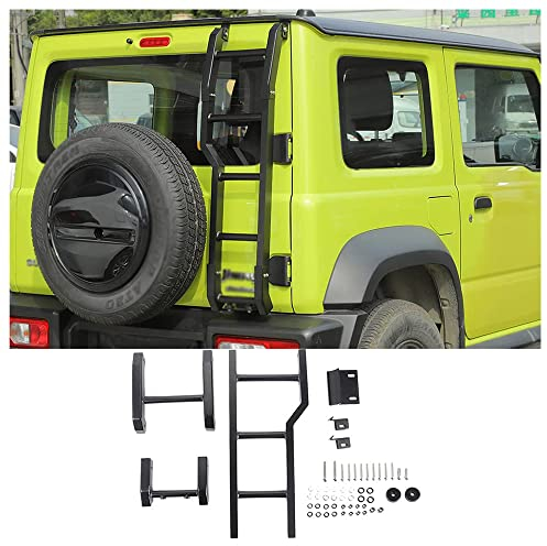 ASHFIT Auto-Heckklappenleiter, für Suzuki Jimny JB64 JB74 2019 2020 2021 2022-Heckklappen-Heckleiter, Kofferraummodifikation, Dekorationszubehör, Schutzrahmen, Autozubehör