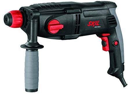Skil 1762AA Marteau Perforateur Burineur SDS Plus (850W, 2,8 J, Variateur de Vitesse, Poignée et Butée de profondeur)