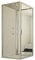 Idralite Cabine Douche 3 côtés 90x90x90 CM H198 Transparent Mod. Cristal Trio 1 Porte