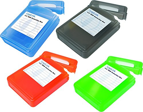 LogiLink Festplatten Schutz-Box für 3,5 HDDs U