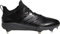 adidas Men's Adizero Afterburner V Dipped Metal Baseball Cleats (9, Black)