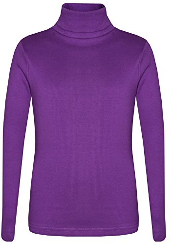 A2Z 4 Kids Girls Polo Neck T Shirt Top Thick Cotton Turtleneck Fashion Long Sleeves Tops New Age 2 3 4 5 6 7 8 9 10 11 12 13 Years