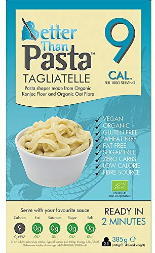 Better Than Organic Pasta Tagliatelle Noodle Shapes 385g (Pack of 6)