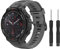 MoKo Cinturino Compatibile con T-Rex/T-Rex Pro Smartwatch, Cinturino Sportivo di Ricambio in Morbido Silicone con Cacciaviti, Grigio Scuro