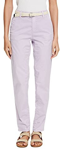 ESPRIT Damen Hose 032ee1b350, Lilac, 32W / 30L