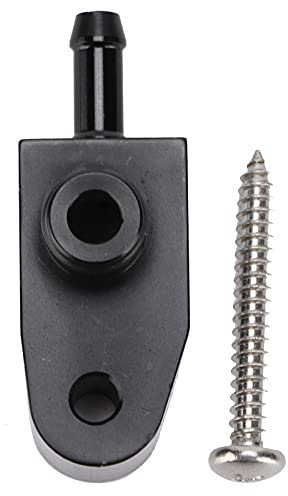 Boost Gauge Adapter, Akozon Ladedrucksensor, Saugrohrdruck Ladedruck-Adapter Turbo Boos Anzeige Aluminiumlegierung Ladedruckmesser Adapter für S R55 R56