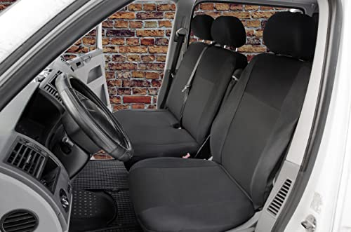 Sitzbezüge passgenau Schonbezüge Roco geeinget für Mercedes Vito W447 ab 2014 Erste Reihe 3-Sitzer