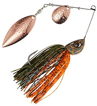 Illex Spinnerbait Crusher Jr - 20g - Magic Pumpkin Craw - Sinking - 75217