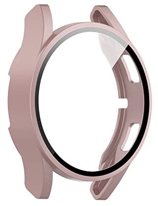 BNBUKLTD Screen Protector Case for Samsung Galaxy Watch 5 & Samsung Galaxy Watch 4 Screen Protector, TPU Cover Scratch-Proof Protective Case 40mm 44mm (Samsung Galaxy Watch 4 40MM, Rose Gold)