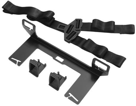 Kit Fixation ISOFIX, Adaptateur ISOFIX Support de Siège de Voiture, Verrou en Acier Support de Fixation de Siège de Sécurité pour de Voitures, Supports pour Berlines