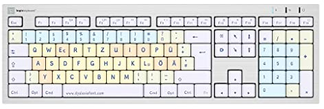 LogicKeyboard Dyslexie Keyboard ALBA DE (MAC)