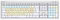 LogicKeyboard Dyslexie Keyboard ALBA DE (MAC)