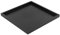 Alvinlite Serving Tray Black Wooden Serving Tray Wooden Decorative Square Tray for Coffee Table Modern Home Decorations 12x12inch