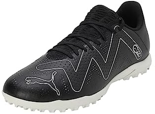 PUMA Men's Future Play TT Soccer Shoe, Black Silver, 7 UK