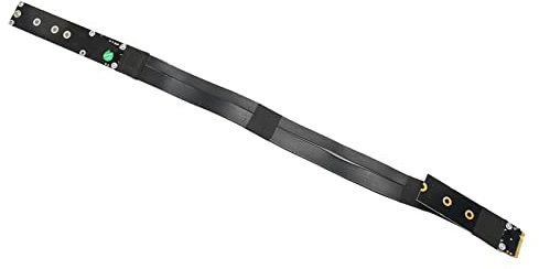 R44SF M.2 Key M NVMe SSD Verlängerungskabel, M.2 zu PCIE 3.0 X4 Full Speed 32G/BPS Verlängerungskabel, Unterstützt 2242/2260/2280 Typ SSD, für Windows Linux (30cm)