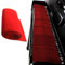 JSKWIKE Couvre-Clavier de Piano en Velours de Halourde Rouge, Compatible avec Yamaha, Casio, Roland et Williams, Lavable en Machine, Idéal comme Cadeau pour Garder les Touches de Piano Propres