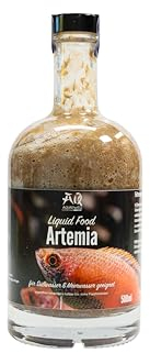AquaOwner Liquid Food Artemia, Fischfutter für Fische & Korallen in Süßwasser & Meerwasser Aquarien (500ml)