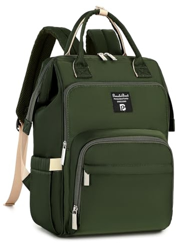 Pomelo Best Baby Wickelrucksack macaron Wickeltasche Rucksack mit wasserdicht Wickelunterlage Große Kapazität Reiserucksack für Unterwegs