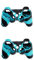 jojofuny 2stücke Silicone Skin Cover Für Controller Rutschfeste Schützende Silikonhülle Blau Und Schwarz Für Täglichen Gebrauch Schützt Vor Kratzern Und Schmutz