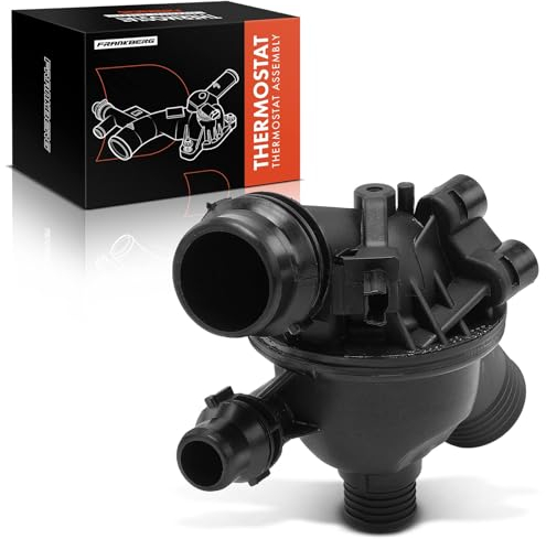 Frankberg Thermostat Kühlmittel 102°C Kompatibel mit 3er Cabriolet E93 318i 320i 2.0L 2006-2013 5er E60 520i 2.0L 2006-2010 1er Coupe E82 120i 2.0L 2007-2013 Replace# 11538671515