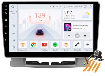 Autoradio Android 13.0 Navi 2 Din Stereo für Opel Astra J 2006-2017 Sat GPS Navigation 9 Zoll Cartablet DVD Multimedia Player FM BT Receiver mit Carplay 4G 5G WiFi DSP SWC,Y400s