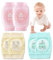 AORHOFJ Baby Krabbeln Knieschoner, knieschoner baby,3 Paar Atmungsaktiv Anti-Rutsch Elastische Baby Knieschützer Unisex Baby Kleinkinder Knieschützer für 0-3 Jahre alt Jungen und Mädchen