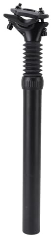 Reggisella Mountain Bike Con Sospensione Regolabile in Lega Alluminio 30.4x350mm, Ammortizzatore per Bicicletta da Ciclismo in Montagna Resistente e Performante