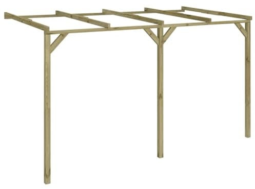 Juroupi Struttura Pergolato 2x4x2,2 m in Legno,Gazebo da Giardino,Pergolato,Pergolato da Giardino-41710