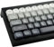 PBT Keycaps 146 Keys Double Shot MOA Profile Keycaps White-Grey Gradient Dye Sublimation Keycap Custom Key caps for Cherry MX Switches ISO/ANSI UK Layout Mechanical Keyboards