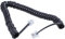 Sessleger Replacement RJ9 4P4C Plug Reel Extendable Telephone Combines Cable Line Black