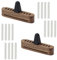 Xinlie 2 Stück Auto Parfüm Diffusor Holz mit 16PCS Nachfüllauflagen Auto Diffuser für ätherische öle Auto Duft Innenraum Auto Vent Diffusor Clipfür Auto,Walnuss,Lüftungsclip,Aromatherapie