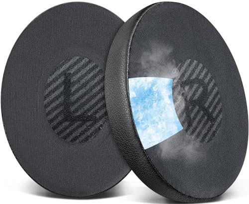 SOULWIT® Professional Kühlgel Ersatz Ohrpolster für Bose On-Ear 2 (OE2 & OE2i)/ SoundTrue On-Ear (OE)/ SoundLink On-Ear (OE) Kopfhöre