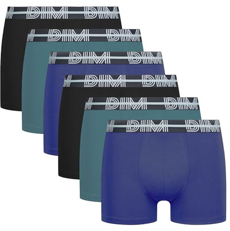 DIM Boxer Homme Style Powerful Coton Stretch x3