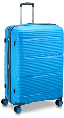 RONCATO R-LITE Trolley grande 75 cm Espandibile - Azzurro
