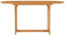 Kangqiling Gartentisch 150 x 90 x 75 cm aus massivem Teakholz, 315102
