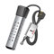 Portable Water Heater Pool Heater,2500W Electric Immersion Fast Heating Paddling Pool Heater with 304 Stainless Steel,Bucket Heater with Digital LCD Thermometer for Home Bath Pool Outdoor (s2)