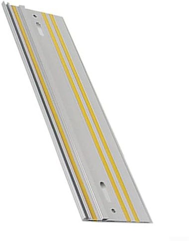 Rail de guidage en aluminium de 600 mm conçu pour la scie à piste et pour une utilisation sur rail de scie circulaire, supportant des coupes constantes et des bords droits ou biseautés
