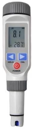 CCGHTR Bodenmessgerät Digitales PH-Meter, Genauigkeit 0,1 Ph 0-14, wasserdicht, pH-Tester for Lebensmittel, Wein, Bier, Hydrokultur, Boden, ATC-PH-Tester, ℃/℉, Messgerät