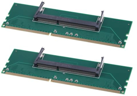 1 Paar DDR3-Speicheradapter, Konverterkarten, 200-polig, SO-DIMM auf PC, 240-polig, DIMM für Desktop-Nutzung, Legierungs-RAMs-Adapter