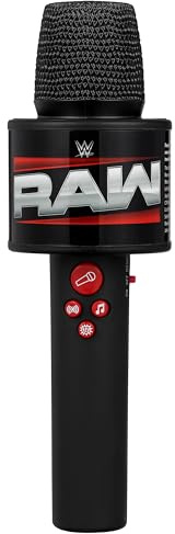 eKids WWE Smack Talk microfono giocattolo con musica integrata ed effetti sonori, per gli appassionati di WWE Toys