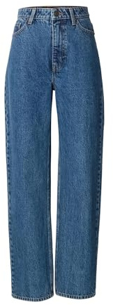 Urban Classics Ladies Mom Jeans Frauen Jeans blau Basics