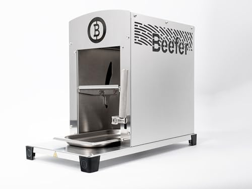 E-Beefer Pro II – Elektrischer Oberhitzegrill | 800 °C | Patentierte Einhand-Höhenverstellung | Neue Keramikbrenner-Generation | 1.800 W | Kein Gas | Haushaltssteckdose 220–240 V | DIN 60335