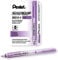 Pentel Handy-line S - Evidenziatori retrattili/ricaricabili, confezione da 12, colore: Viola