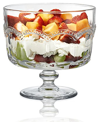 ARTLAND Pearl Ridge, eine Kleinigkeit Glas Schale, transparent