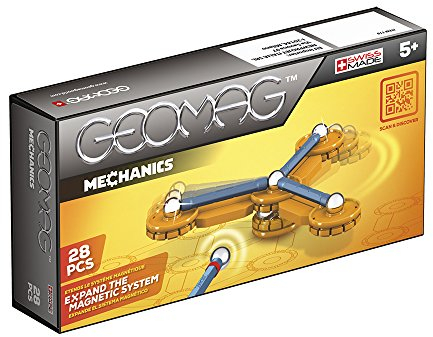 Geomag Mechanics 719 - Jeux de Construction, 28 pièces