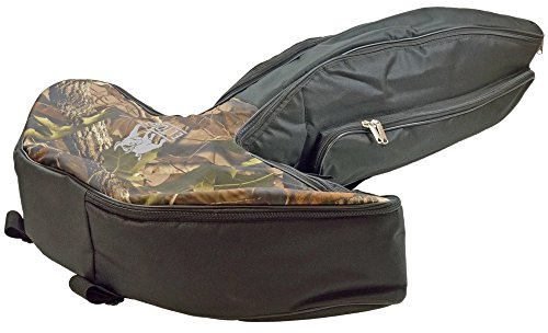 elToro Medium-T Armbrusttasche – gepolsterte Tasche für Armbrust mit Scope – robust, wasserabweisend & geräumig | Farbe: schwarz/camo