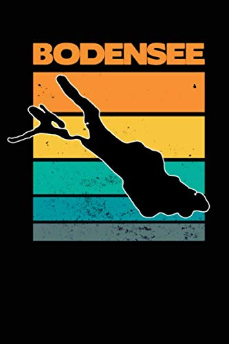 Bodensee Heimat Zuhause Segeln: Notizbuch mit 120 Linierten Seiten DIN A5