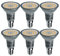 EACLL E14 LED Warmweiß 6.5W Ersetzt 95W Halogen R50 Glühlampe, 6er-Pack. 720 Lumen 3000K Leuchtmittel AC 230V Flimmerfrei Energiesparlampe, Abstrahlwinkel 120° Strahler, Nicht Dimmbar Reflektorlampe