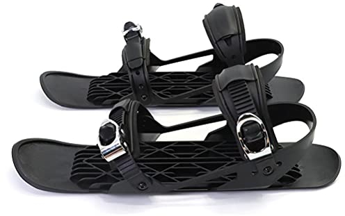 Mini-Skiskates, kurze Skiskates, verbesserte verstellbare Winter-Skierschuhe, Schneeschuhe, kurze Schneeschlittschuhe, Skiboards Herren, Damen, Outdoor
